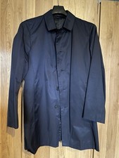 TM Lewin Men's Overcoat Navy