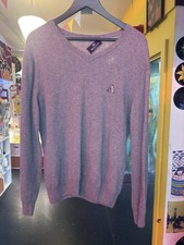 Aquascutum London Grey V-Neck