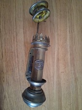 Vintage Brass Carriage Candle