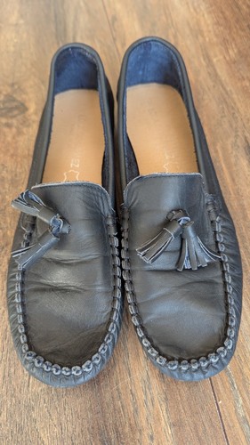 Lola gonzalez navy - navy, leather