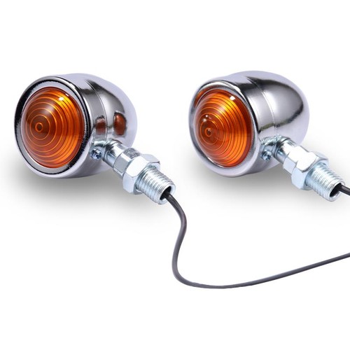 Small 12v chrome bullet - chrome, style
