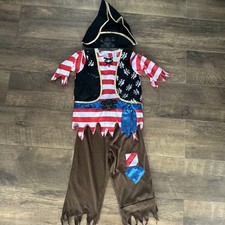 Kids Pirate Costume Boys  Book Week Day Fancy Dress Outfit Halloween age 5-6