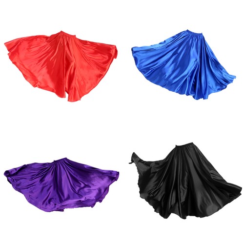 Long pleated dance skirt made - long,