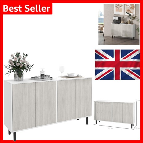 Modern sideboard white pine - sideboard,