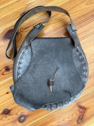 Vintage leather bag - vintage,