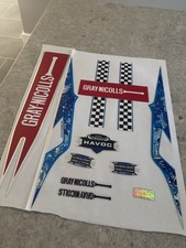 Cricket Bat Stickers, High