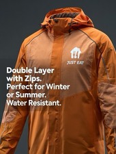 Just Eat Waterproof Delivery