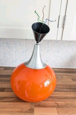 1970's Holmegaard Orange Glass