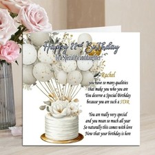 Personalised Birthday Card