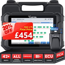 VDIAGTOOL VD80BT Car OBD2 Scanner Bi-directional Diagnostic Tool Key Coding IMMO