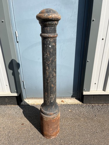 Street bollard reclaimed - reclaimed, h/