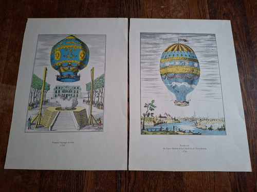Vintage fine lithograph - 2,