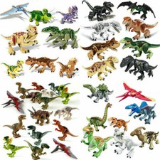 For Large Full Size Rex Indominus Dinosaur Figure Building Blocks Kids Gift Toys