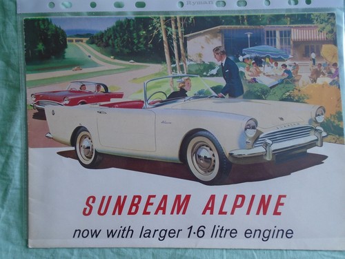 Sunbeam alpine litre - sunbeam, 1.6
