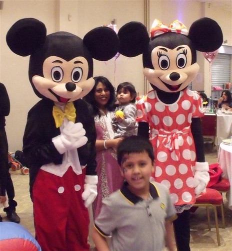 Adult mascot mickey - mascot, &