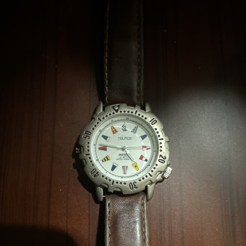 Nautica indiglo quartz analog - quartz,