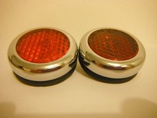 NOS, GENUINE 'LUCAS' RER25 REFLECTORS-MASSEY FERGUSON 35, 35x, 65, 135 TRACTORS