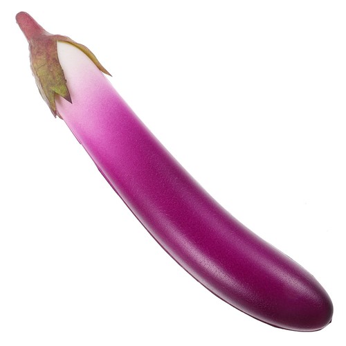 Lifelike eggplant artificial - lifelike,