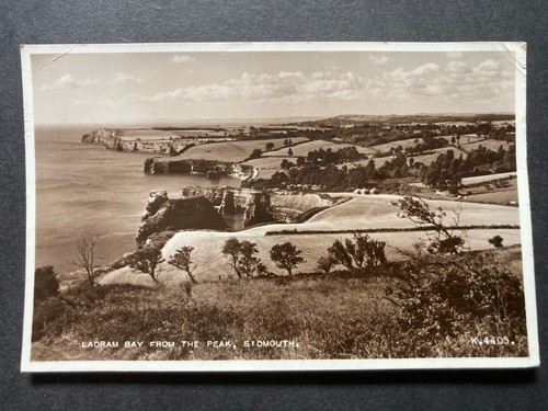 Ladram bay from the peak - ladram,
