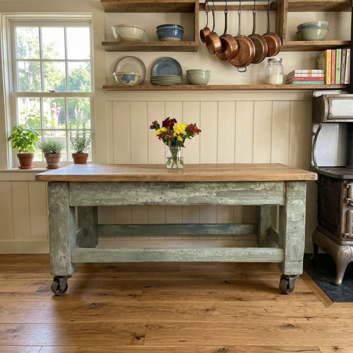 Early 20th painted pine - early,
