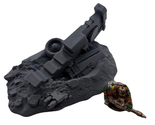 Heavy gunship wreckage terrain - heavy,