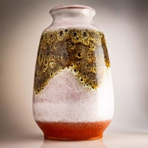 Jasba west german pottery vase - jasba,