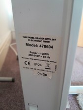 2 Panel Heaters With Brackets