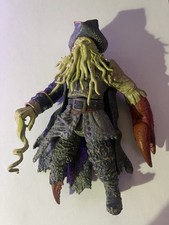 Disney Zizzle Pirates of the Caribbean DAVY JONES Claw Snap Action Figure 7"