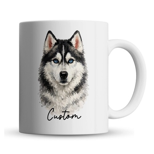 Personalised husky dog gift - husky,