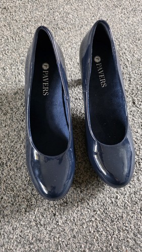 Pavers patent leather court - leather,