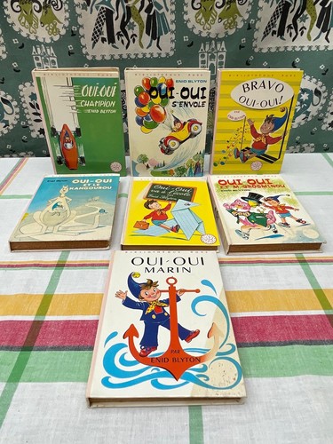 Vintage french noddy books - noddy,