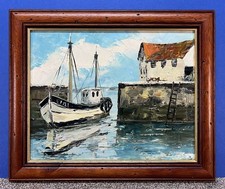 Original Oil Painting Maritime