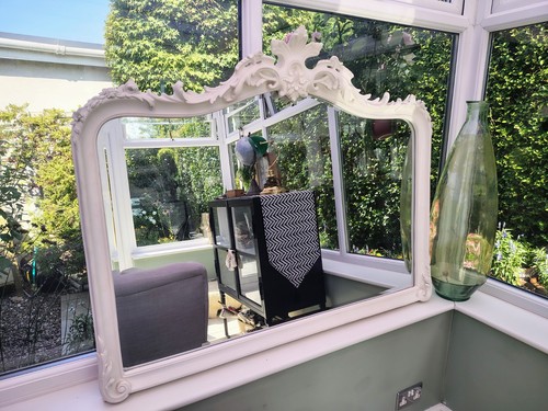 Laura ashley overmantle - overmantle, mirror