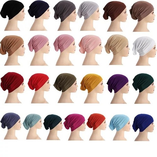 Women ladies under scarf - women,