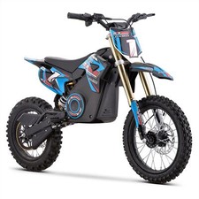 FunBikes MXR 1800w Lithium Blue Kids Electric Mini Dirt Bike Scrambler