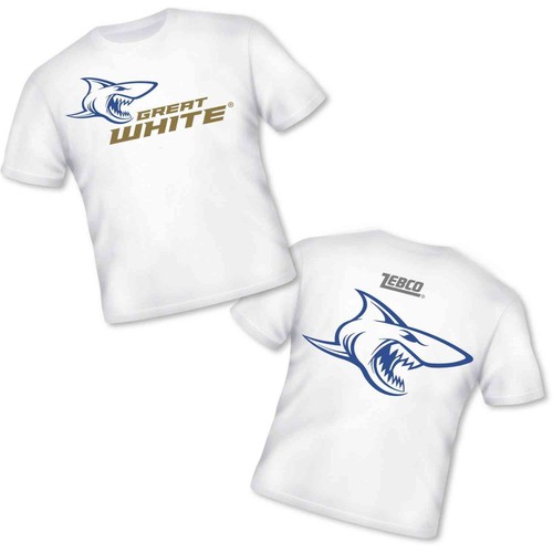Zebco great white shirt size - great,