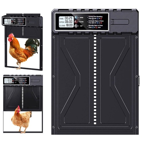 Automatic chicken coop door - automatic,