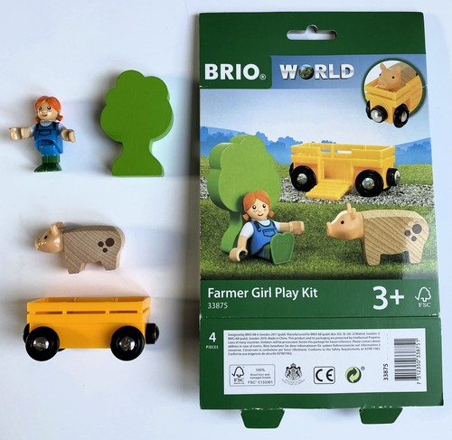 Brio farmer girl play - farmer, set