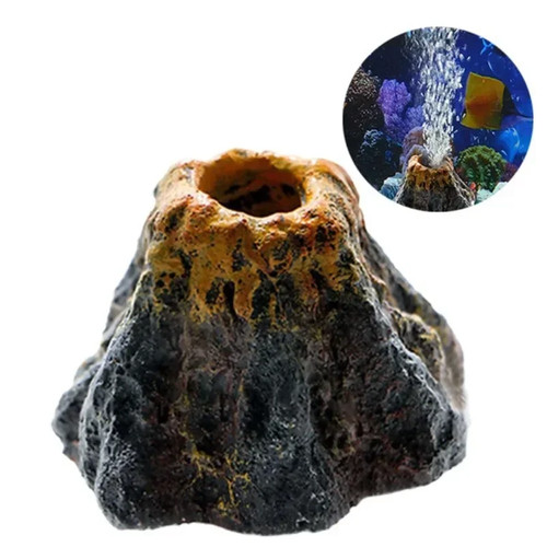 Aquarium volcano air bubble - air,