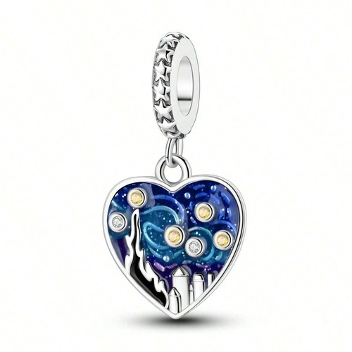 Van gogh starry sky - sky, pendant