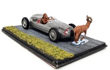 Brumm 1/43 Auto Union Type D Donington Park 1938 Nuvolari Diecast model Car