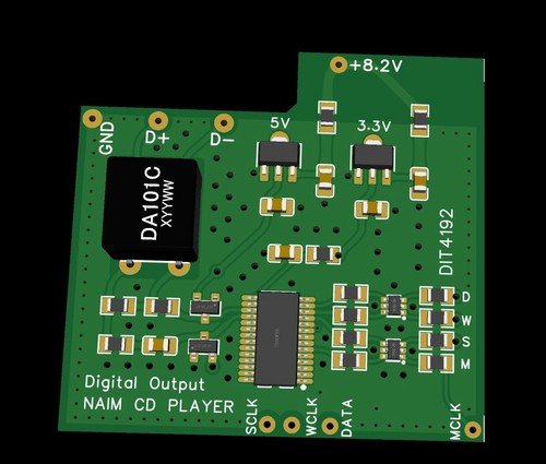 Naim cd5x cdx2 s pdif - naim,