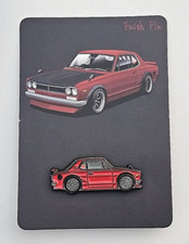 Faith Pins:  Nissan Skyline GT-R Hako Limited Edition Enamel Pin #34/500