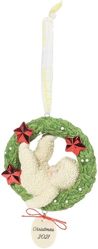 Dept snowbabies hanging out - hanging,