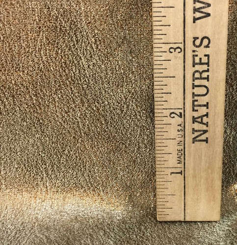 Fabric lame suede like - like, bronze