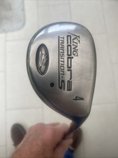Cobra Transition S 4H, Aldila standard flex Graphite shaft, mid kick 65g
