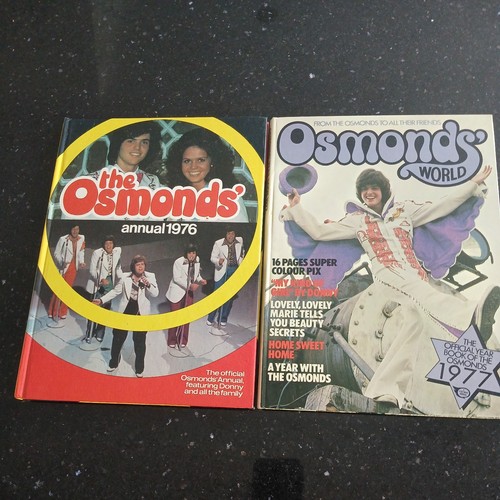 Osmonds books annuals - osmonds, 1976