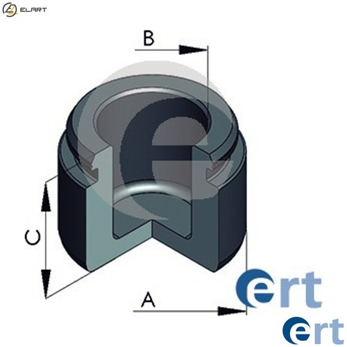 Piston brake caliper 151345 - piston,
