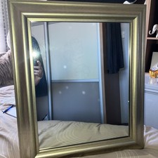 Lovely Light Gold Framed Wall Mirror From Dunelm