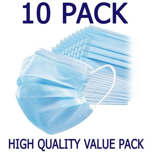 Blue disposable ply - blue, 3-ply